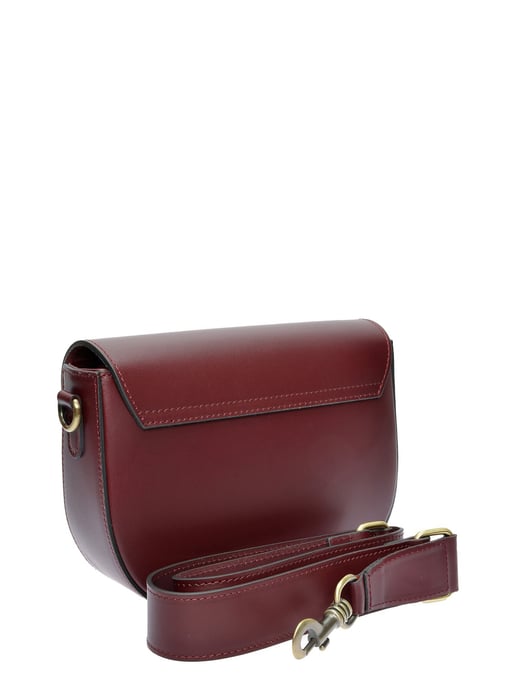 Isabella Rhea Wine-coloured Cowhide Leather Bag - Image 2
