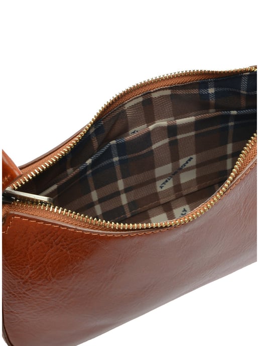 Isabella Rhea Brown Cowhide Leather Bag - Image 4
