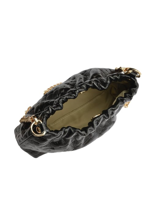 Anna Luchini Black Cowhide Leather Bag - Image 4