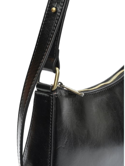 Isabella Rhea Black Calf Leather Bag - Image 3