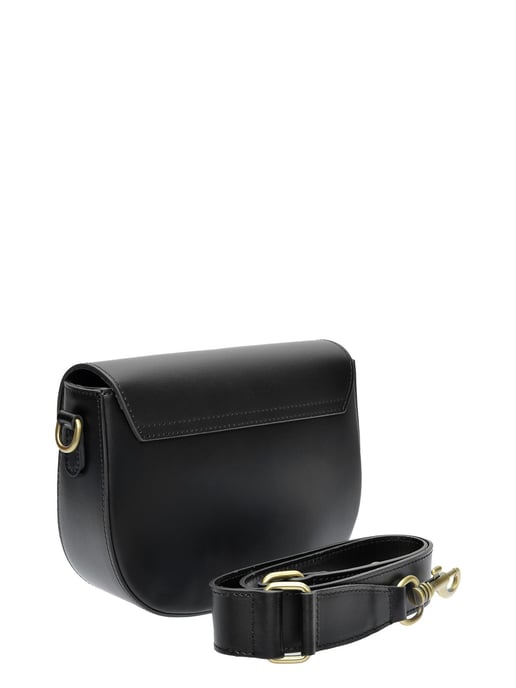 Isabella Rhea Black Cowhide Leather Bag - Image 2