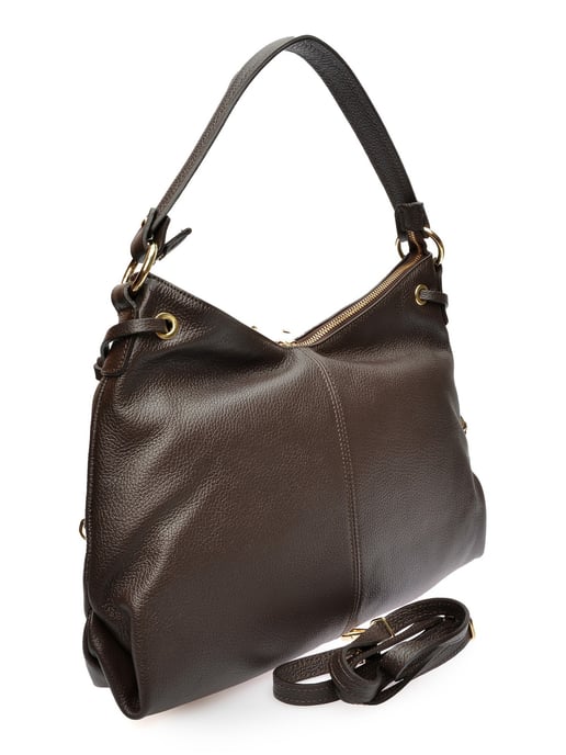 Isabella Rhea Chestnut Cowhide Leather Bag - Image 2