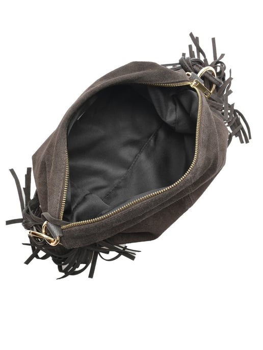 Isabella Rhea Bordeauxrood Rundleer Tas - Image 4