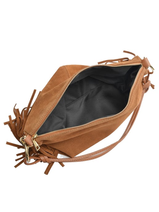 Isabella Rhea Brown Rundleer Tas - Image 4