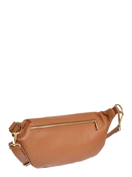 Anna Luchini Two-Tone Cowhide Leather Bag - Image 2
