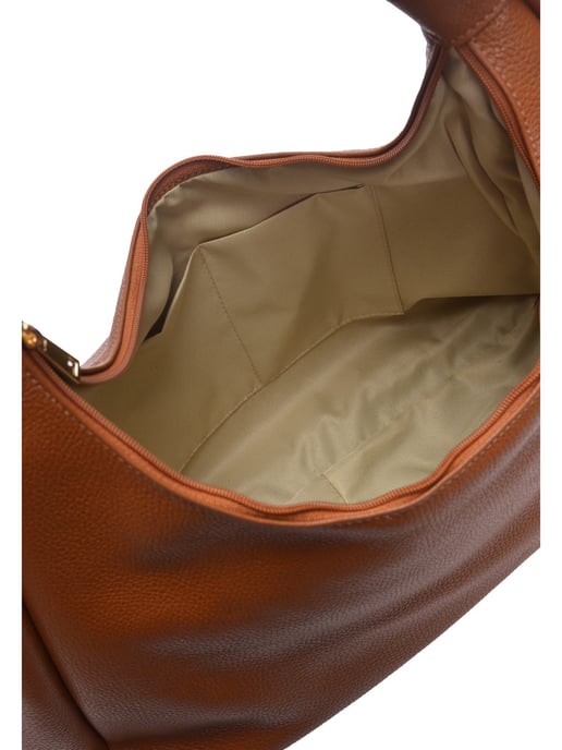 Roberta M Brown Cowhide Leather Bag - Image 4