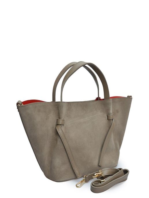 Isabella Rhea Beige Cowhide Leather Bag - Image 2