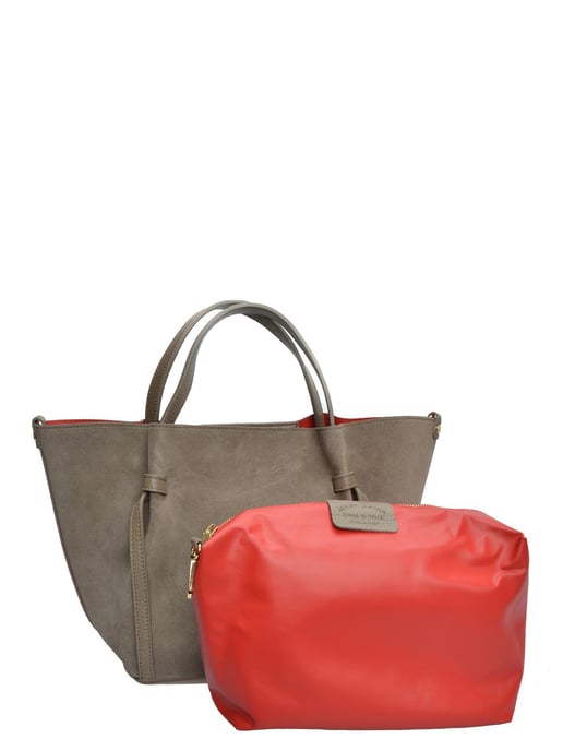 Isabella Rhea Beige Cowhide Leather Bag - Image 3