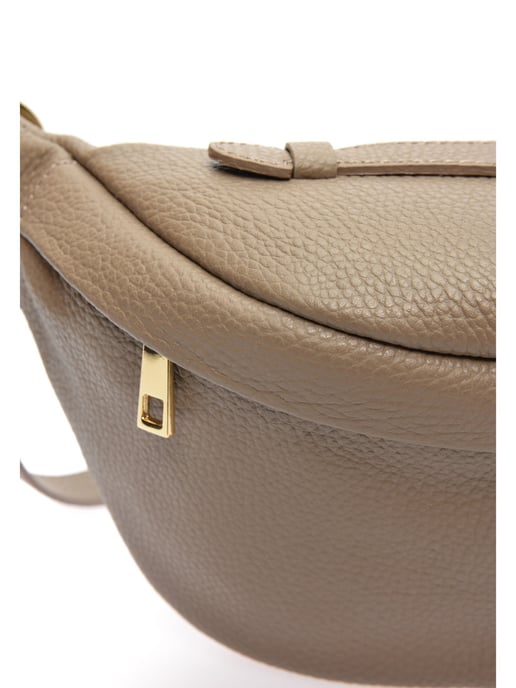 Roberta M Beige Rundleer Tas - Image 3