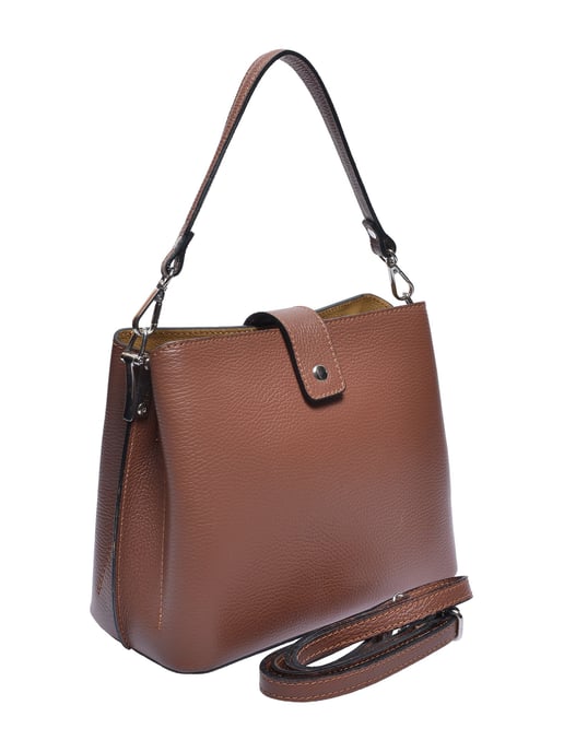 Isabella Rhea Chestnut Cowhide Leather Bag - Image 2