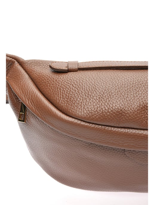Roberta M Bordeauxrood Rundleer Tas - Image 3