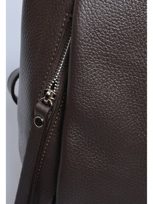 Anna Luchini Bordeauxrood Rundleer Tas - Image 3