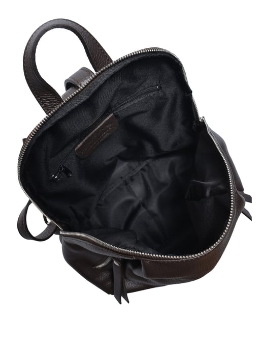 Anna Luchini Bordeauxrood Rundleer Tas - Image 4