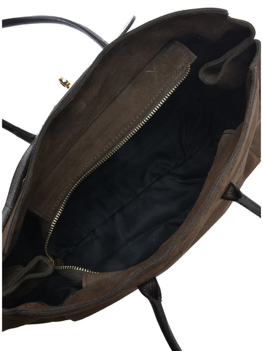 Isabella Rhea Chestnut Brown Cowhide Leather Bag - Image 4