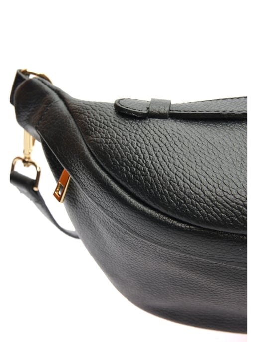 Roberta M Zwart Rundleer Tas - Image 3
