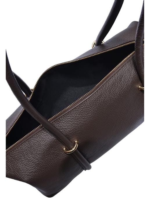 Isabella Rhea Two-Tone Cowhide Leather Bag - Image 4