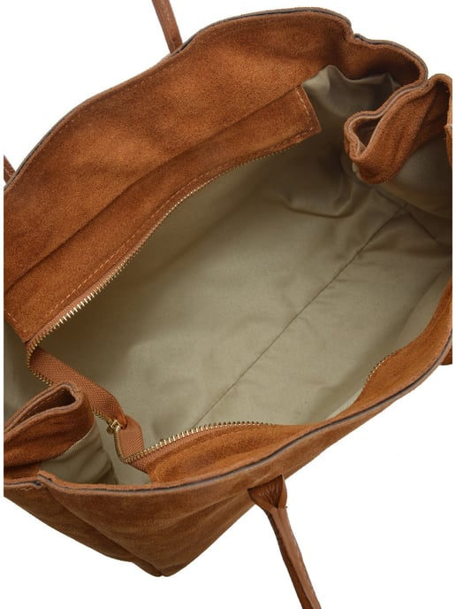 Isabella Rhea Brown Cowhide Leather Bag - Image 4