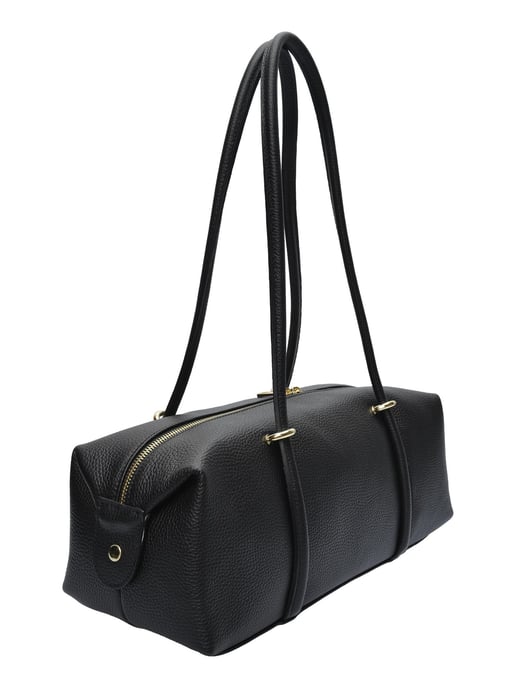 Isabella Rhea Black Cow Leather Bag - Image 2