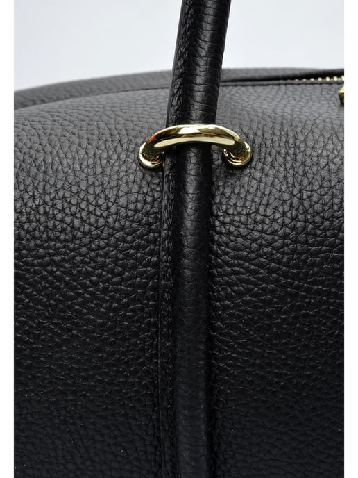 Isabella Rhea Black Cow Leather Bag - Image 3
