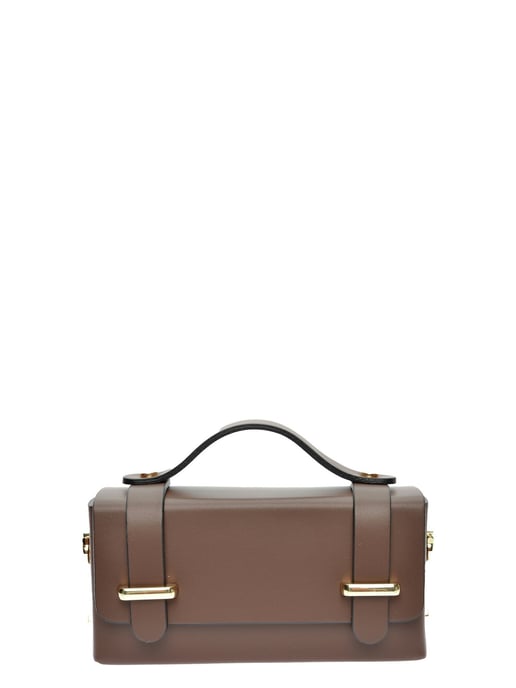 Isabella Rhea Bordeauxrood Rundleer Tas - Image 1