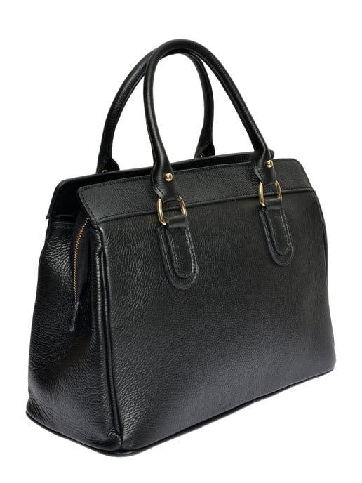 Roberta M Zwart Rundleer Tas - Image 2