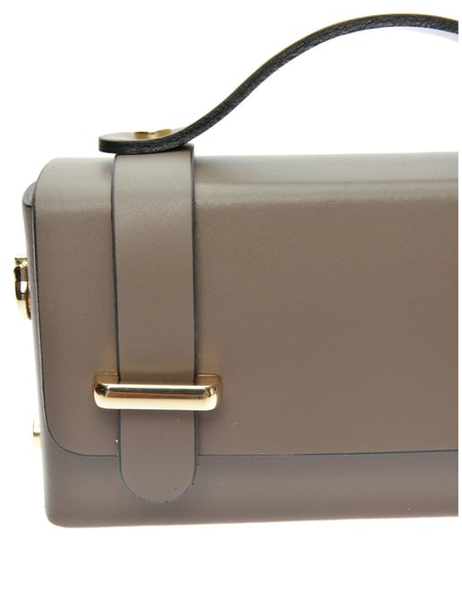 Isabella Rhea Beige Cowhide Leather Bag - Image 3