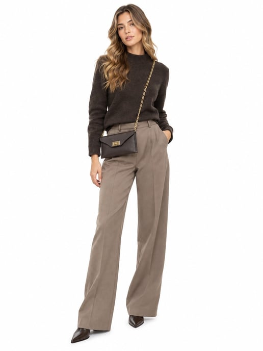 Isabella Rhea Two-Tone Cowhide Leather Bag - Image 5