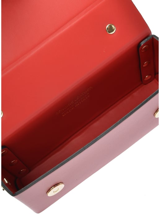 Isabella Rhea Red Leather Bag - Image 4