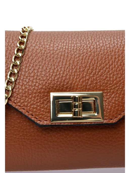 Isabella Rhea Cognac Cowhide Leather Bag - Image 3