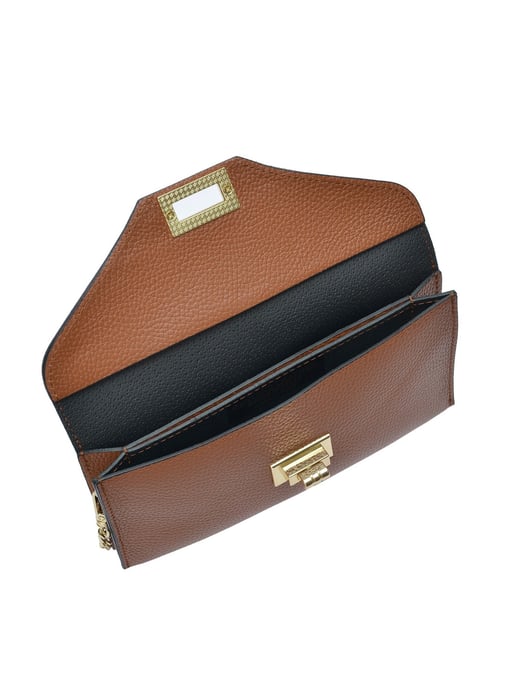 Isabella Rhea Cognac Cowhide Leather Bag - Image 4