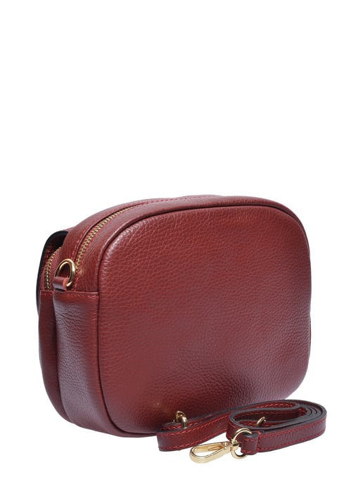 Roberta M Wine-Coloured Cowhide Leather Bag - Image 2