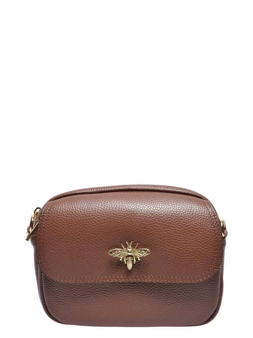 Roberta M Chestnut Brown Cowhide Leather Bag - Image 1