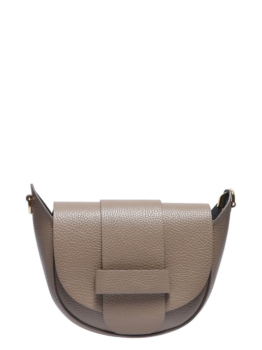 Anna Luchini Beige Rundleer Tas - Image 1