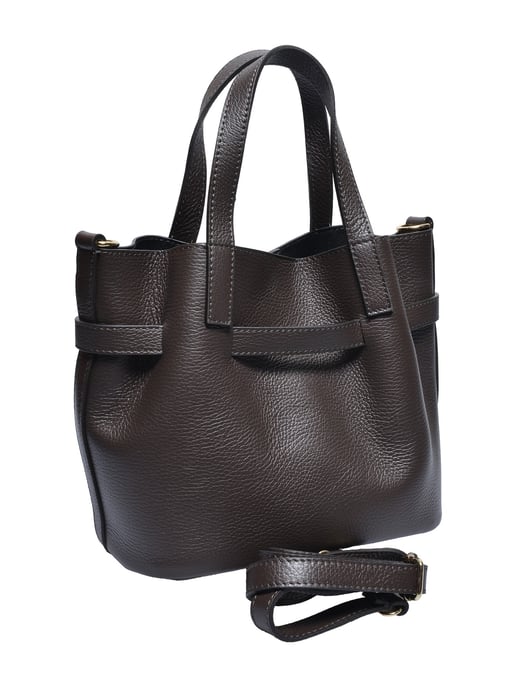 Isabella Rhea Two-Tone Cowhide Leather Bag - Image 2