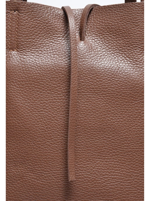 Roberta M Bordeauxrood Rundleer Tas - Image 3