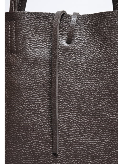 Roberta M Bordeauxrood Rundleer Tas - Image 3