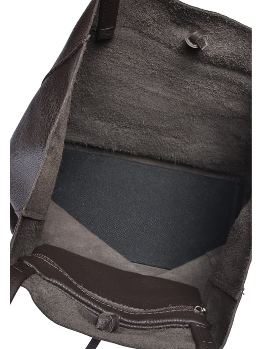 Roberta M Bordeauxrood Rundleer Tas - Image 4