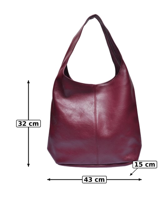 Anna Luchini EDGE Rundleer Tas - Image 5