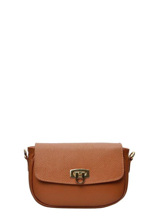 Isabella Rhea Cognac Calf Leather Bag - Image 1