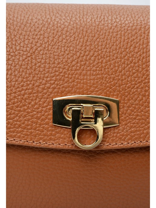 Isabella Rhea Cognac Calf Leather Bag - Image 3