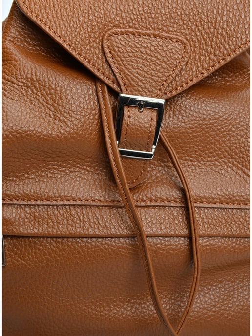 Isabella Rhea Brown Cowhide Leather Bag - Image 3
