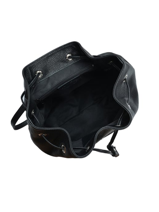 Isabella Rhea Black Cowhide Leather Bag - Image 4