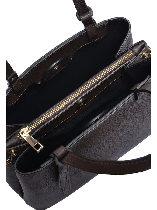 Isabella Rhea Chestnut Cowhide Leather Bag - Image 4
