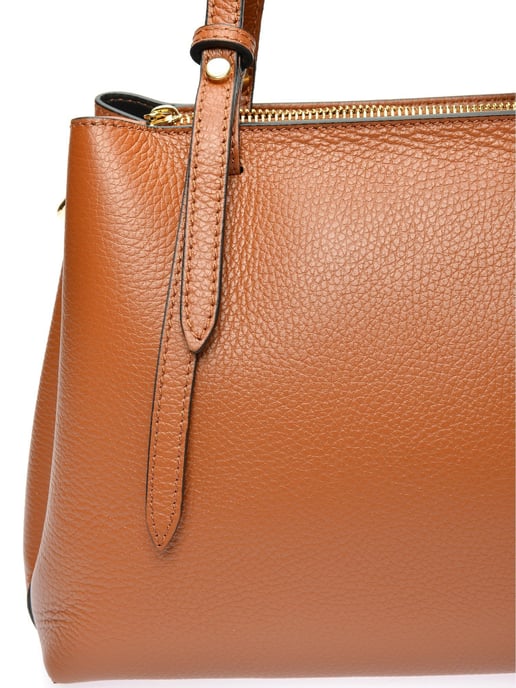 Isabella Rhea Brown Cowhide Leather Bag - Image 3