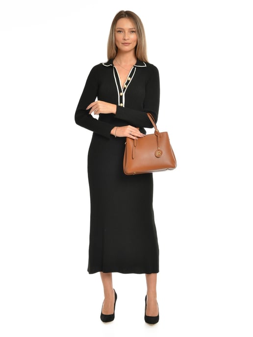 Isabella Rhea Brown Cowhide Leather Bag - Image 5