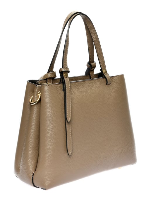 Isabella Rhea Beige Cowhide Leather Bag - Image 2