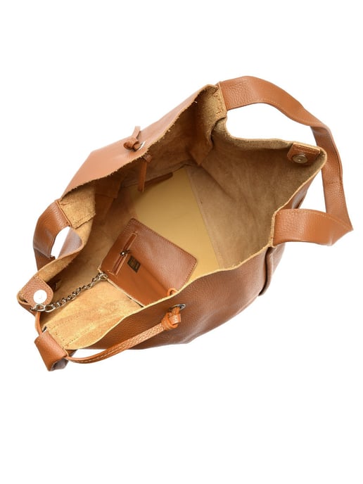 Isabella Rhea COGNAC Calf Leather Bag - Image 4