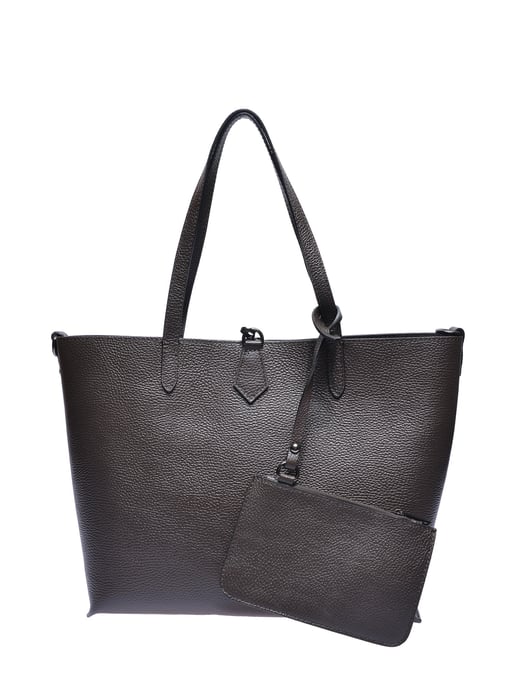 Isabella Rhea Bordeauxrood Rundleer Tas - Image 1