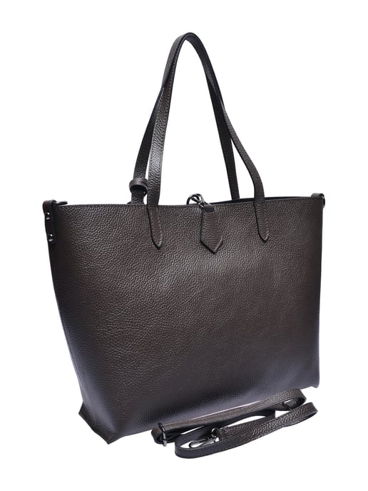 Isabella Rhea Bordeauxrood Rundleer Tas - Image 2