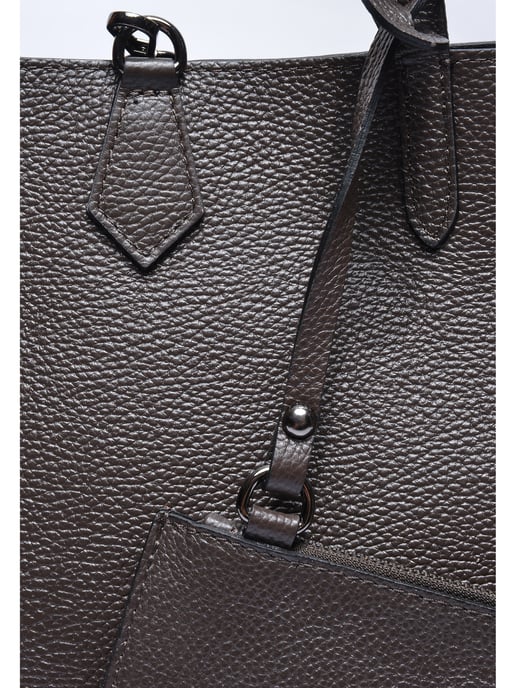 Isabella Rhea Bordeauxrood Rundleer Tas - Image 3